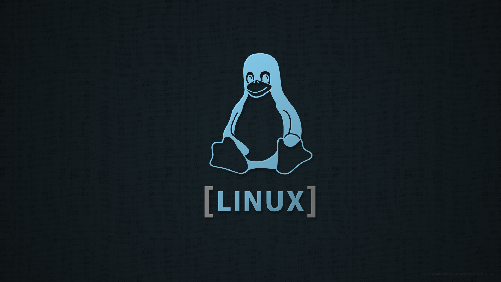 Logo pinguino Tux Linux, 1920x1080 Full HD 1080p, Desktop
