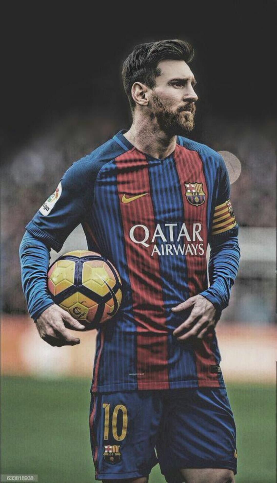 Lionel Messi, maglia Barcellona, 1080x1880 Verticale, Mobile