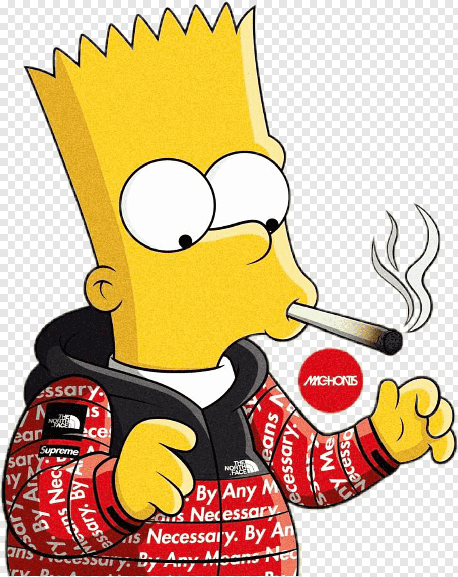 Lisa Simpson con berretto Supreme, 1000x1333 Verticale, Telefono