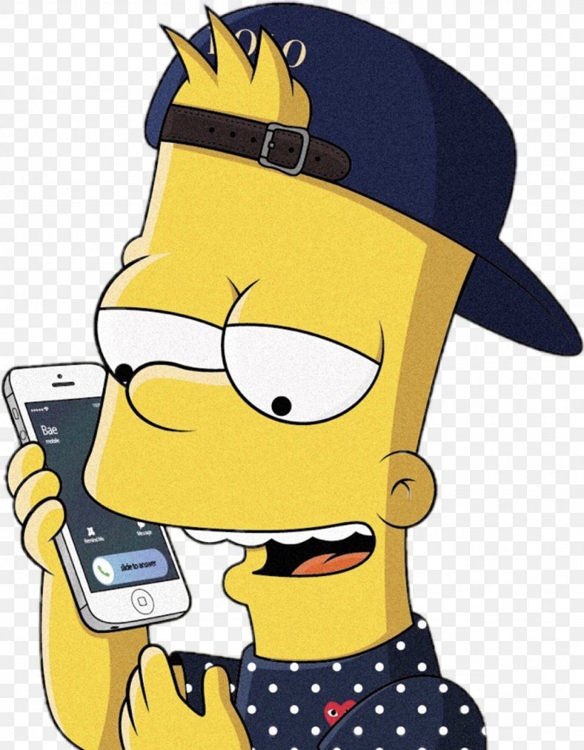 Milhouse Simpson stile Supreme, 728x1086 Full HD Verticale, Smartphone