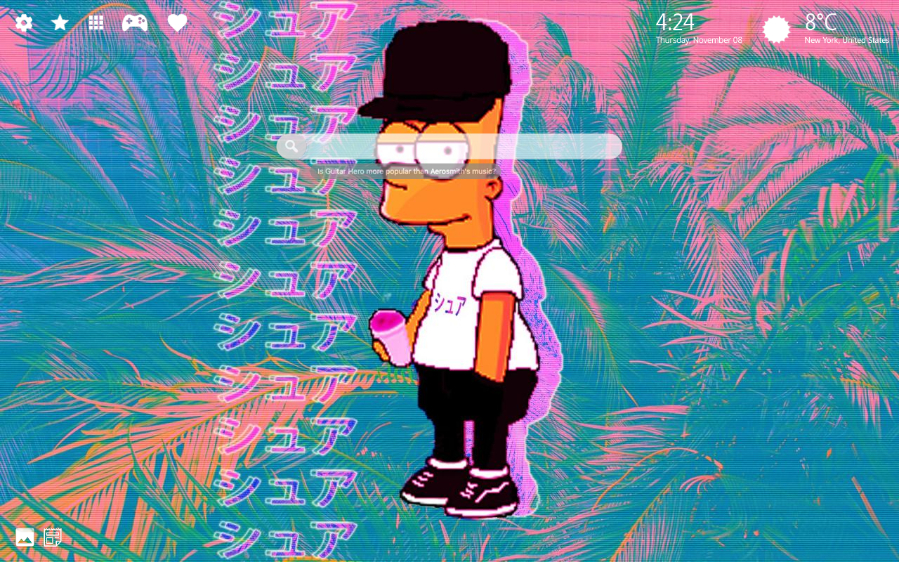 Bart Simpson Kermit Supreme, 820x1240 Verticale, Telefono
