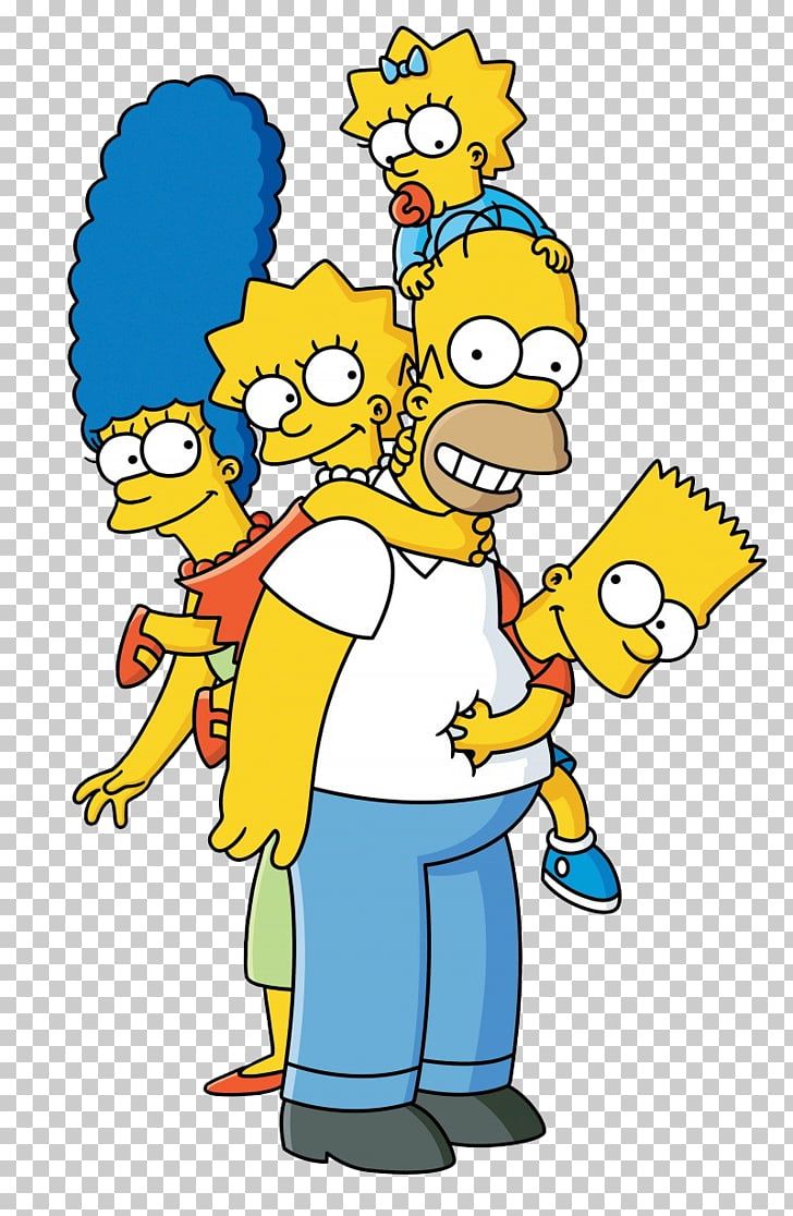 Famiglia Simpson personaggi cartoon, 728x1116 Full HD Verticale, iPhone