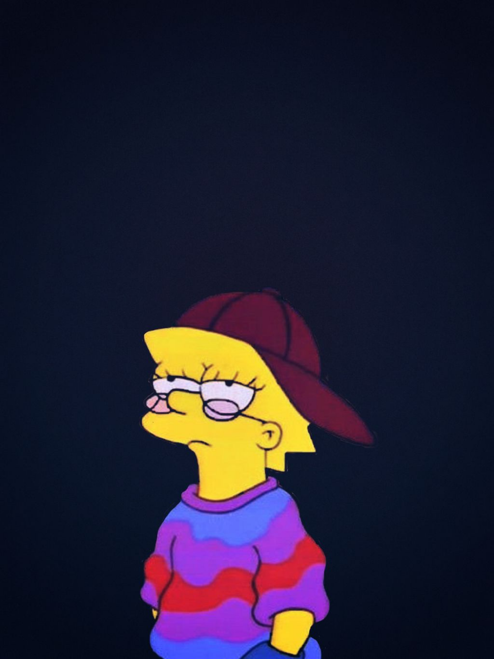 Lisa Simpson con cappellino, 1000x1333 Verticale, Telefono