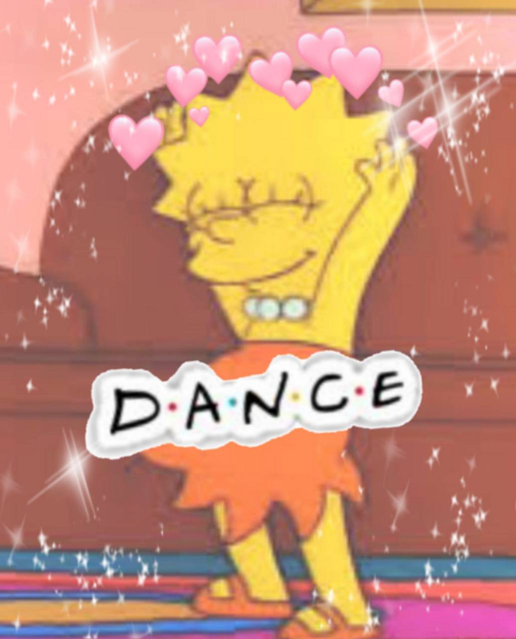 Lisa Simpson che balla, 1034x1280 Full HD Verticale, Google Pixel