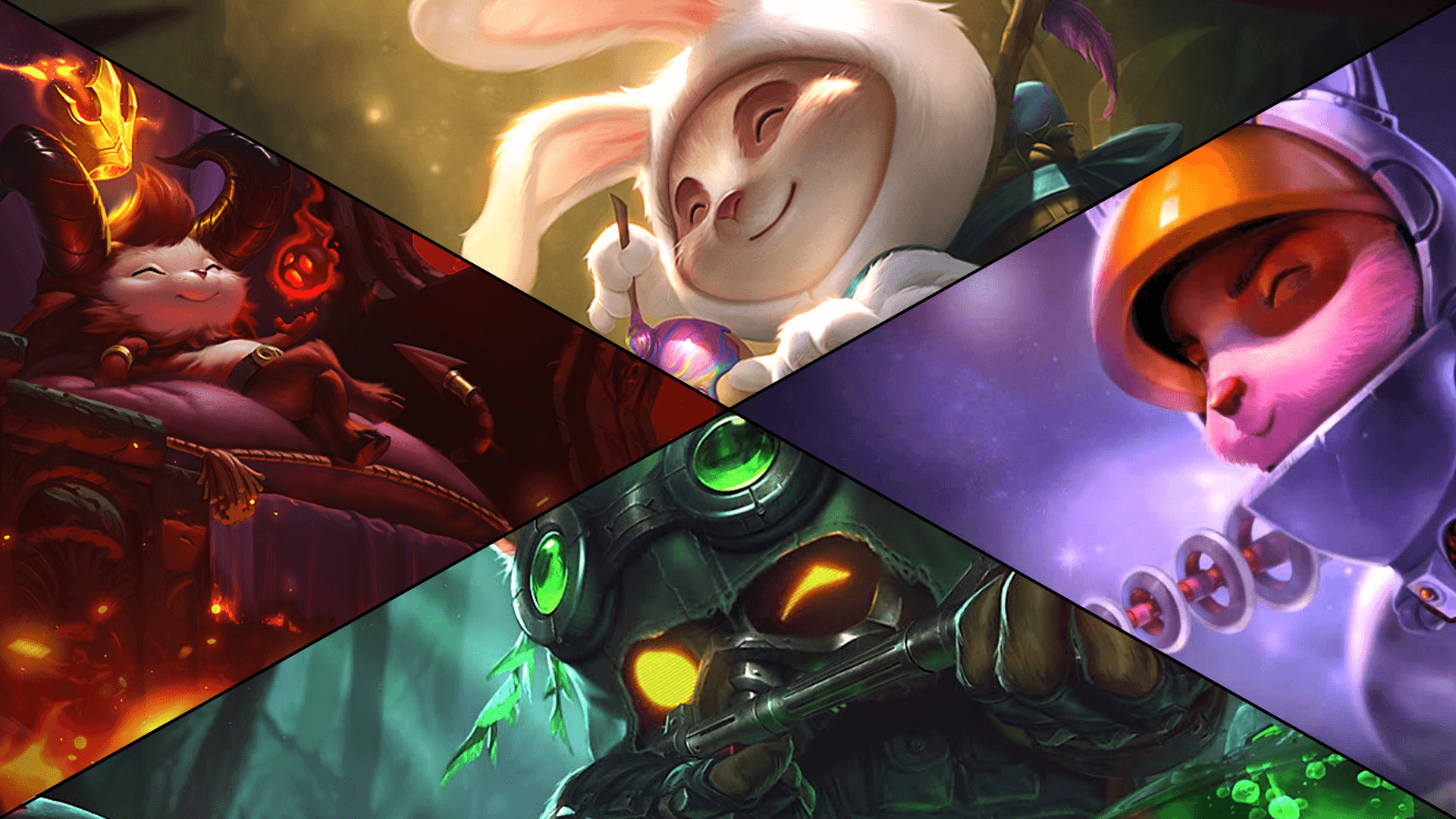 Teemo League of Legends silhouette, 1920x1080 1080p, Desktop