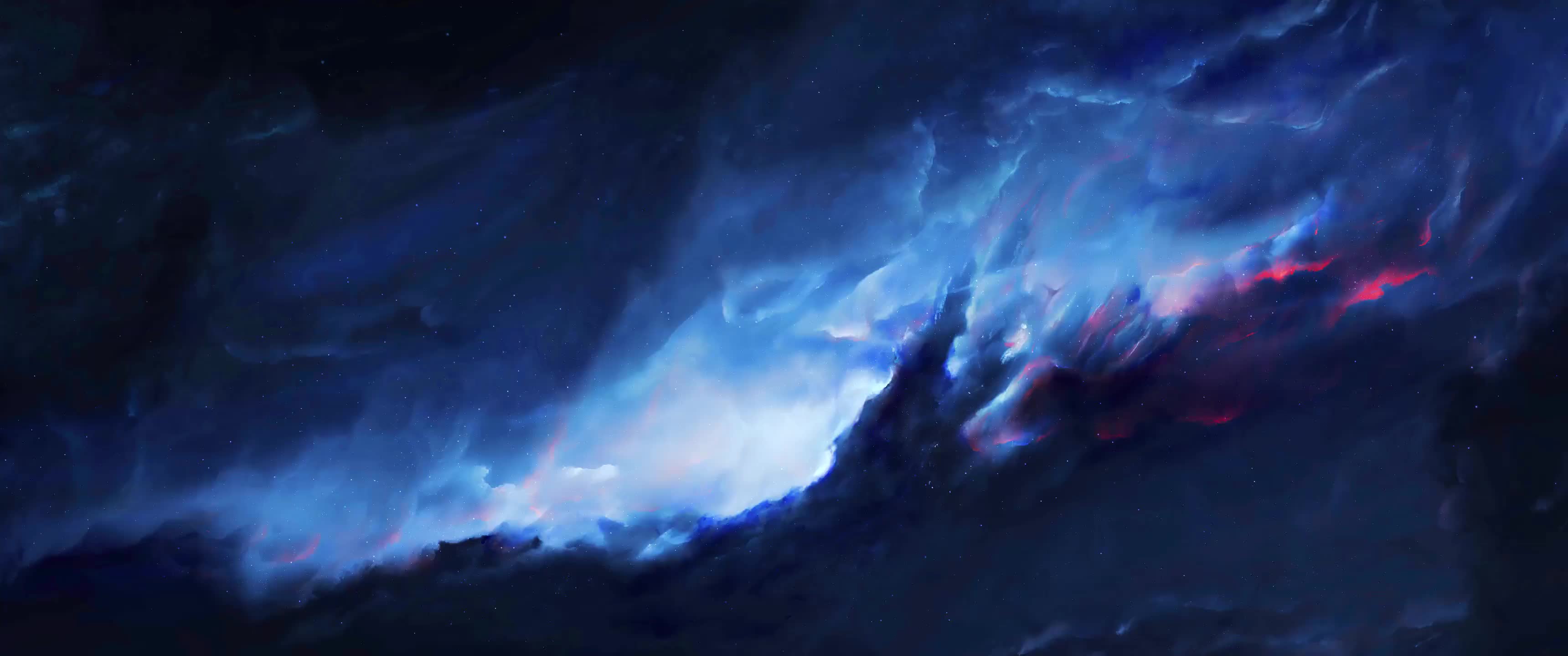 Gocce blu liquide astratte, 1920x1080 1080p, Desktop