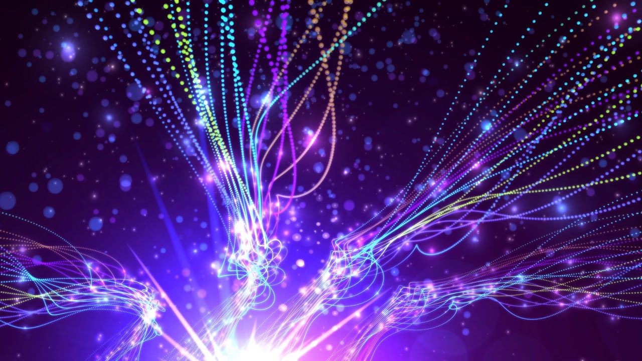 Linee luminose colorate astratte, 1280x720 720p, PC