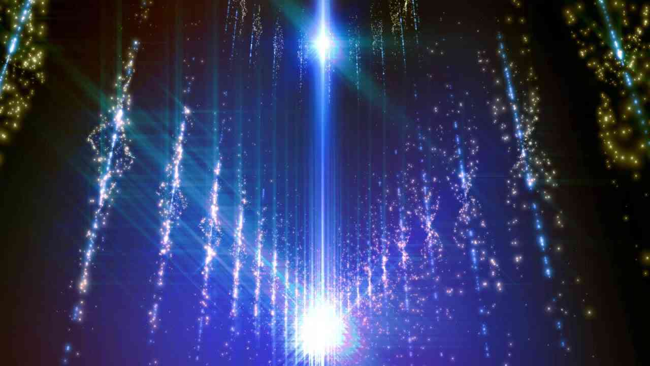 Pilastri di luce scintillanti, 1280x720 HD, Desktop