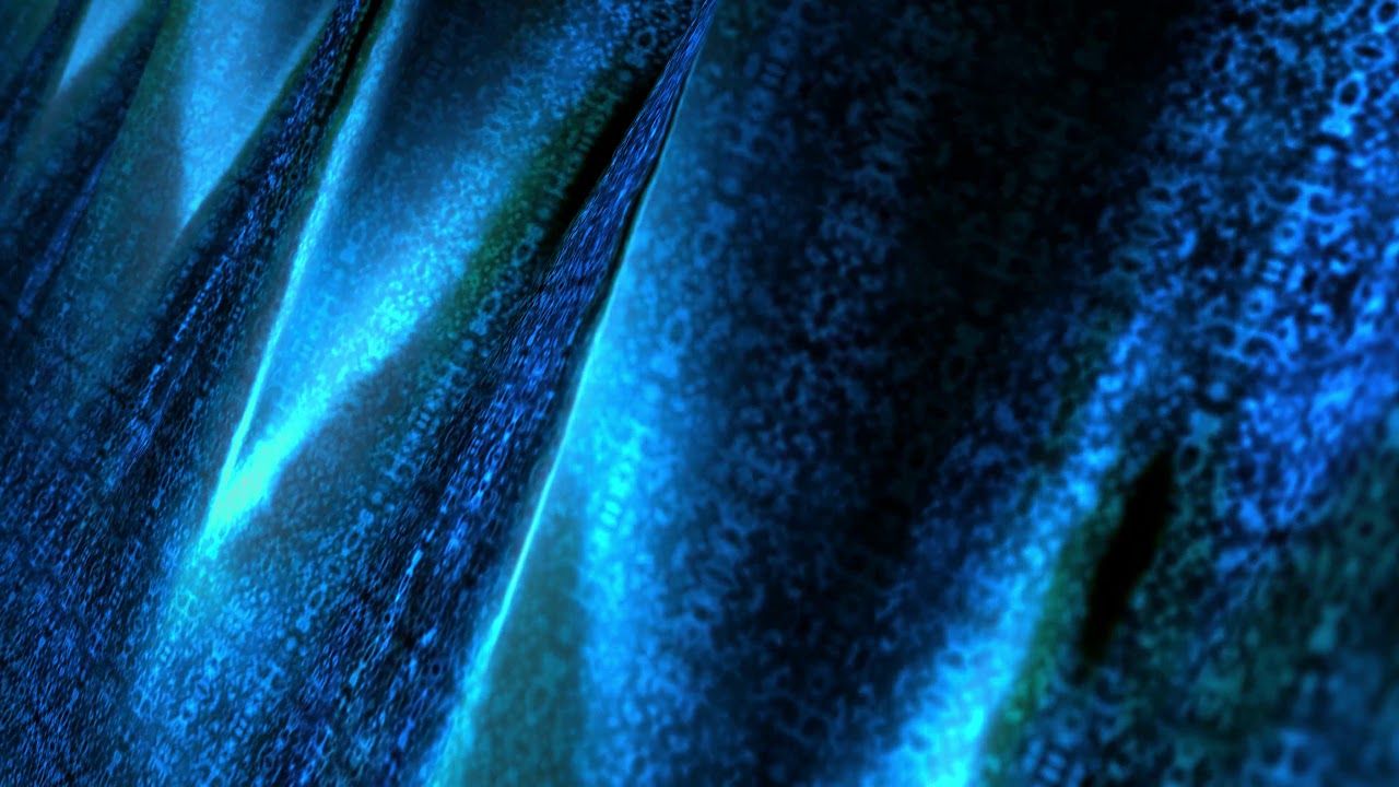 Onde di tessuto blu scintillante, 1280x720 HD, Desktop