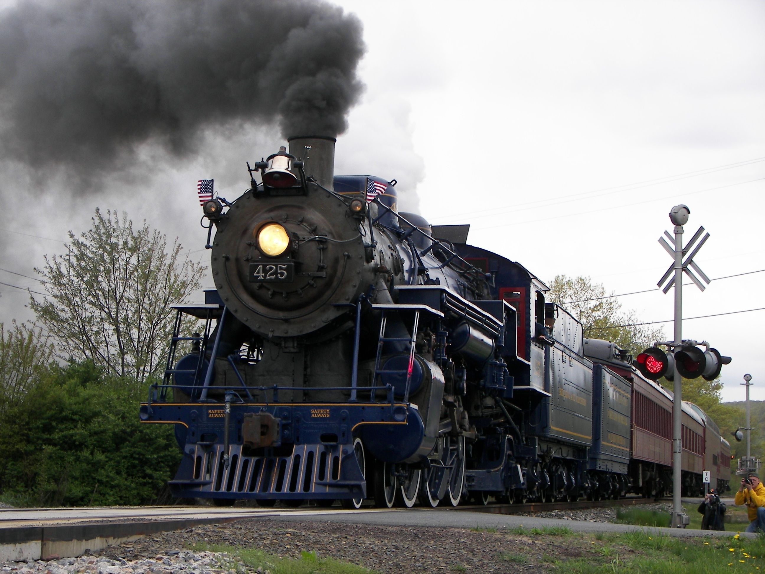 Locomotiva a vapore nera al tramonto, 1920x1080 1080p, Laptop