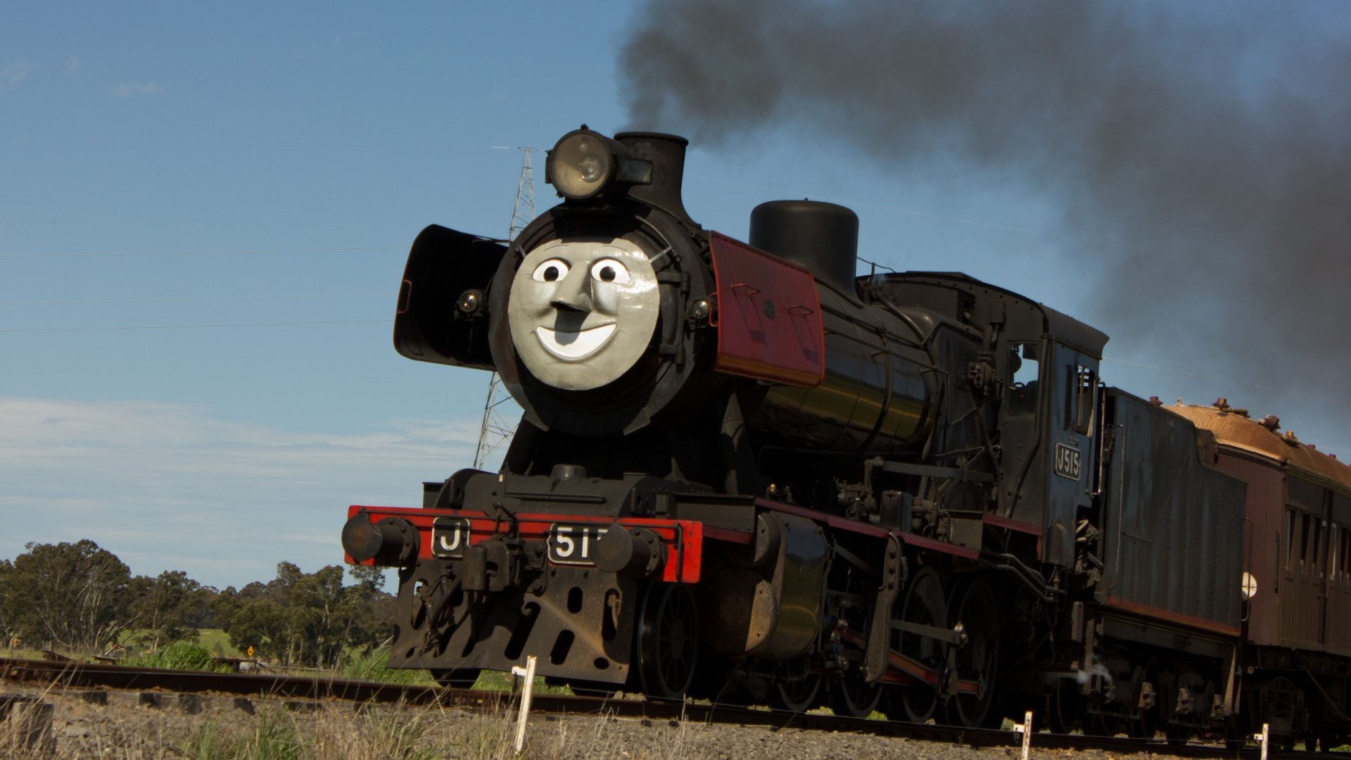 Locomotiva a vapore nera 425, 2592x1944 2K+, Desktop