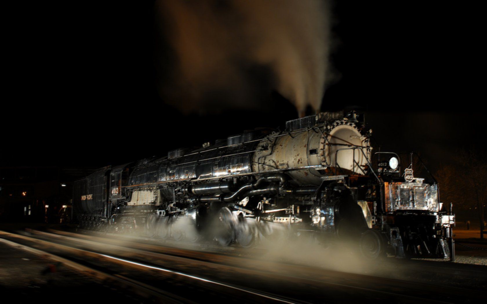 Locomotiva a vapore notturna, 1680x1050 900p, MacBook Air