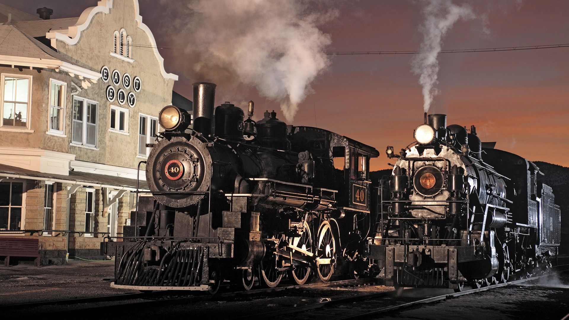 Locomotive a vapore museo Nevada, 1920x1080 Full HD 1080p, Desktop