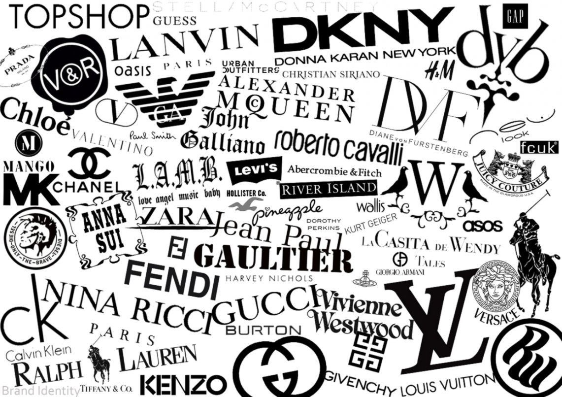 Collage loghi marche moda, 1141x806 HD, PC