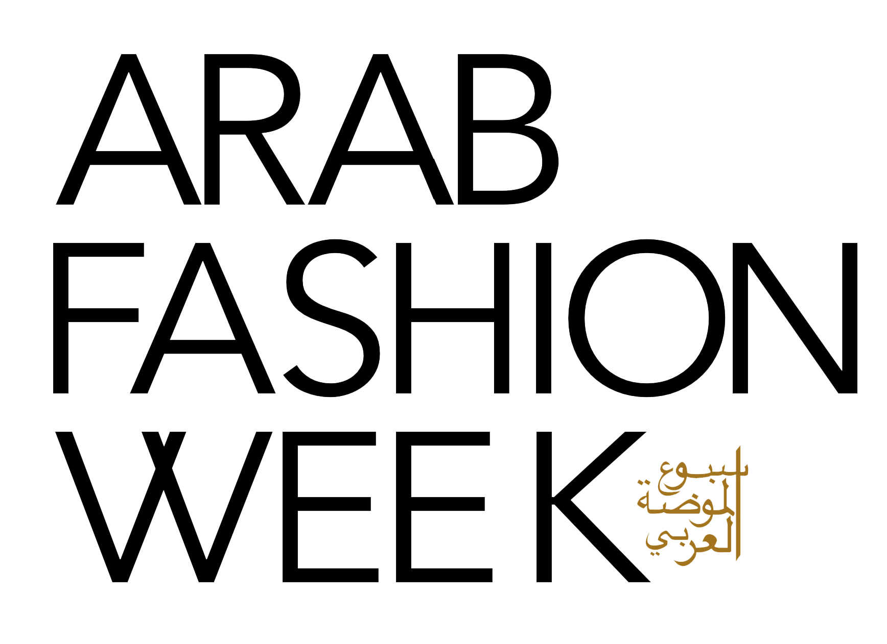 Logo Arab Fashion Week, 1736x1262 HD, Laptop