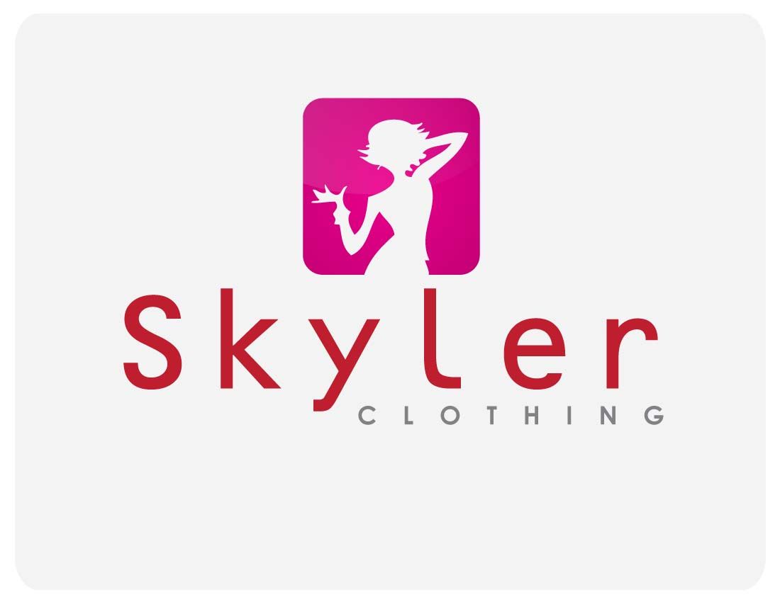 Logo Skyler Clothing rosa, 1100x850 HD, PC