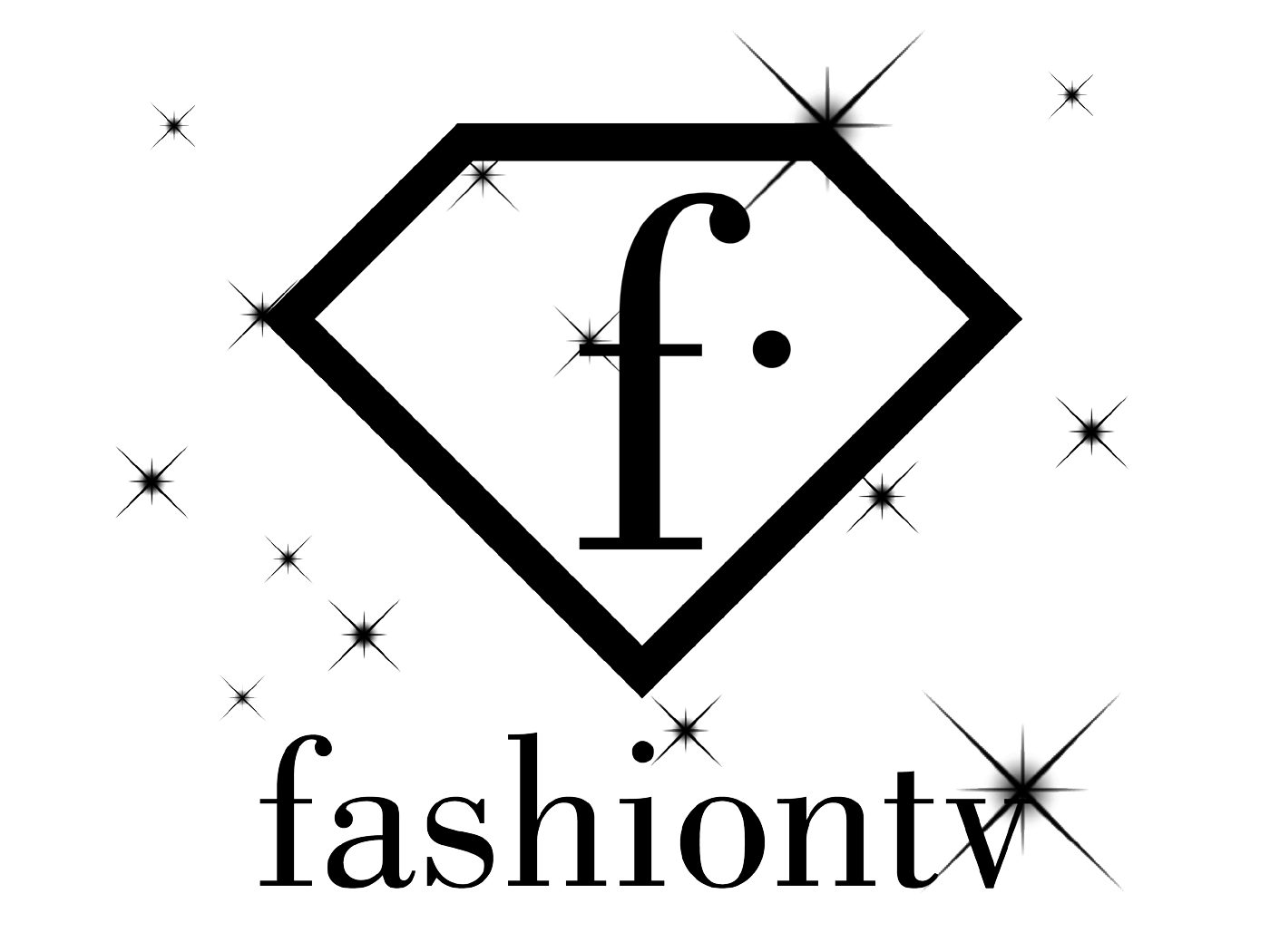 Logo FashionTV diamante nero, 1400x1050 HD, HP Laptop