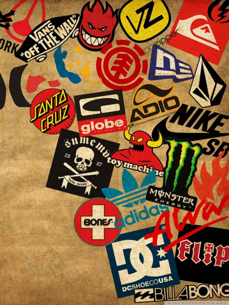 Loghi marche skate collage, 1680x1050 HD Ready, Acer Nitro
