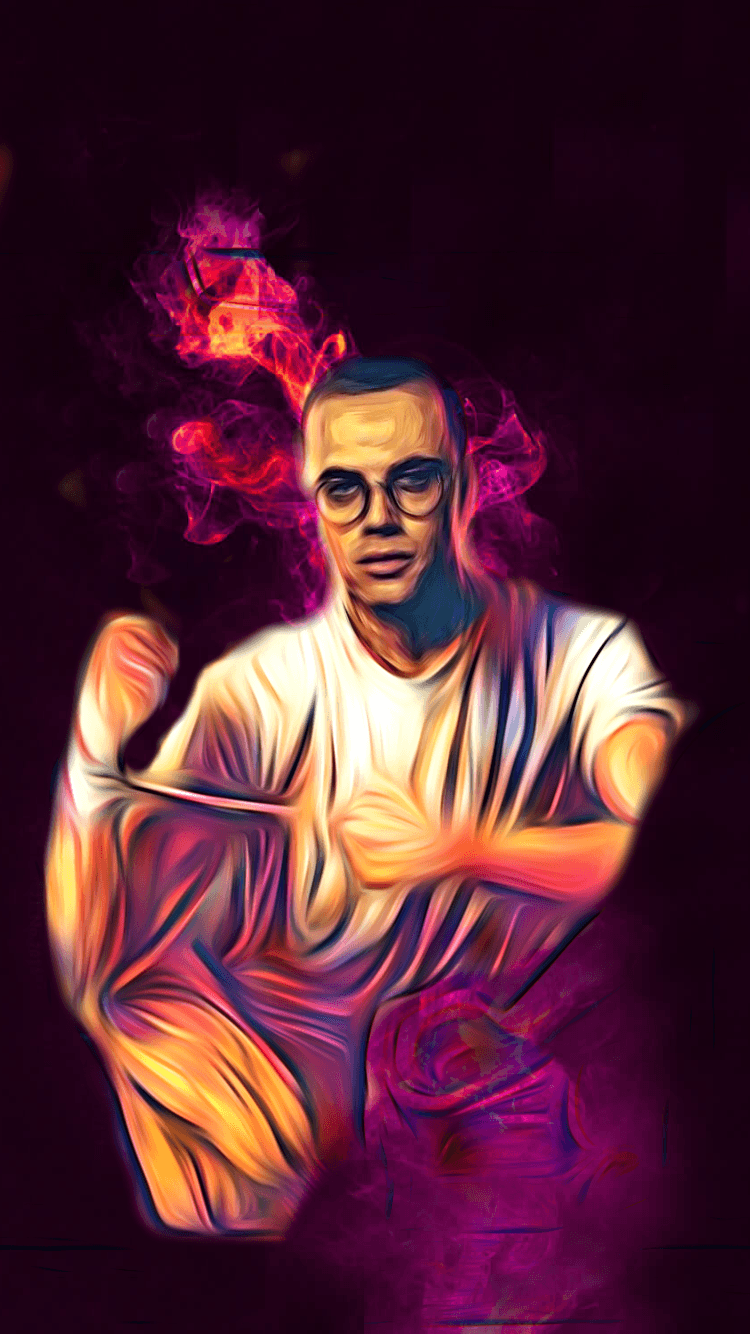 Logic testo citazione cuore nero, 1376x774 HD, Desktop