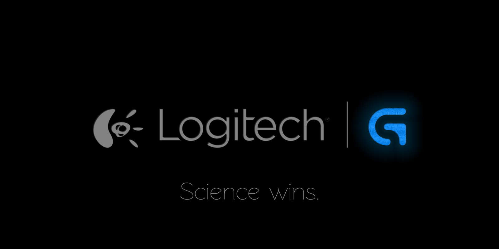 Logo Logitech G blu, 1600x800 900p, iMac