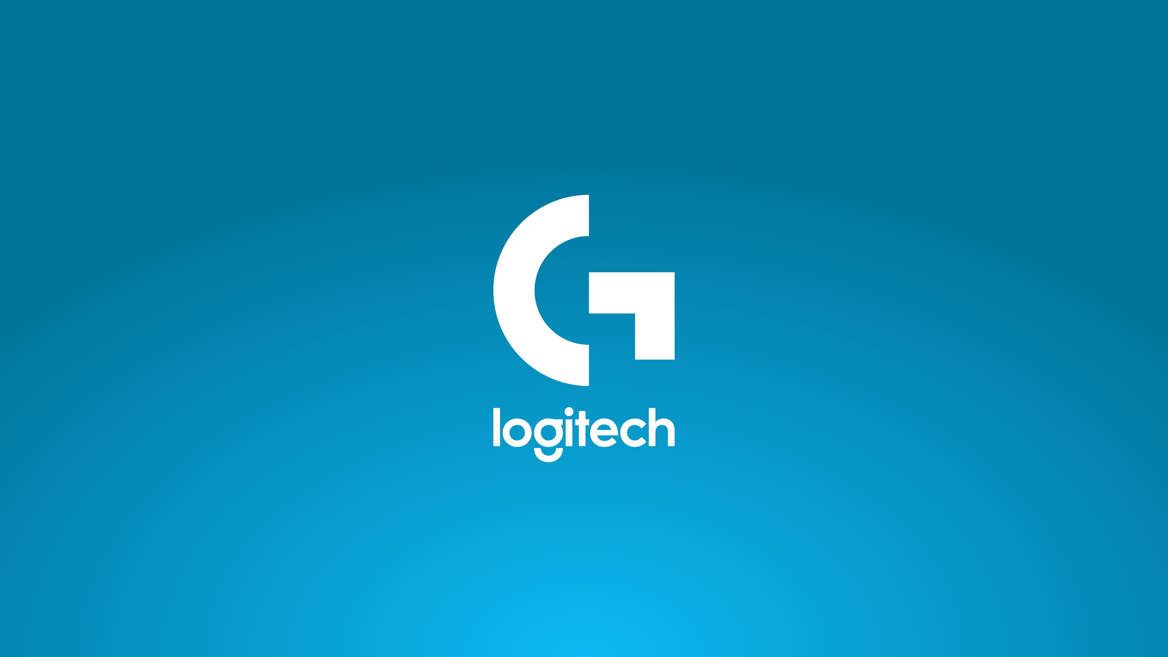Logo Logitech G blu, 3840x2160 4K, Desktop 4K