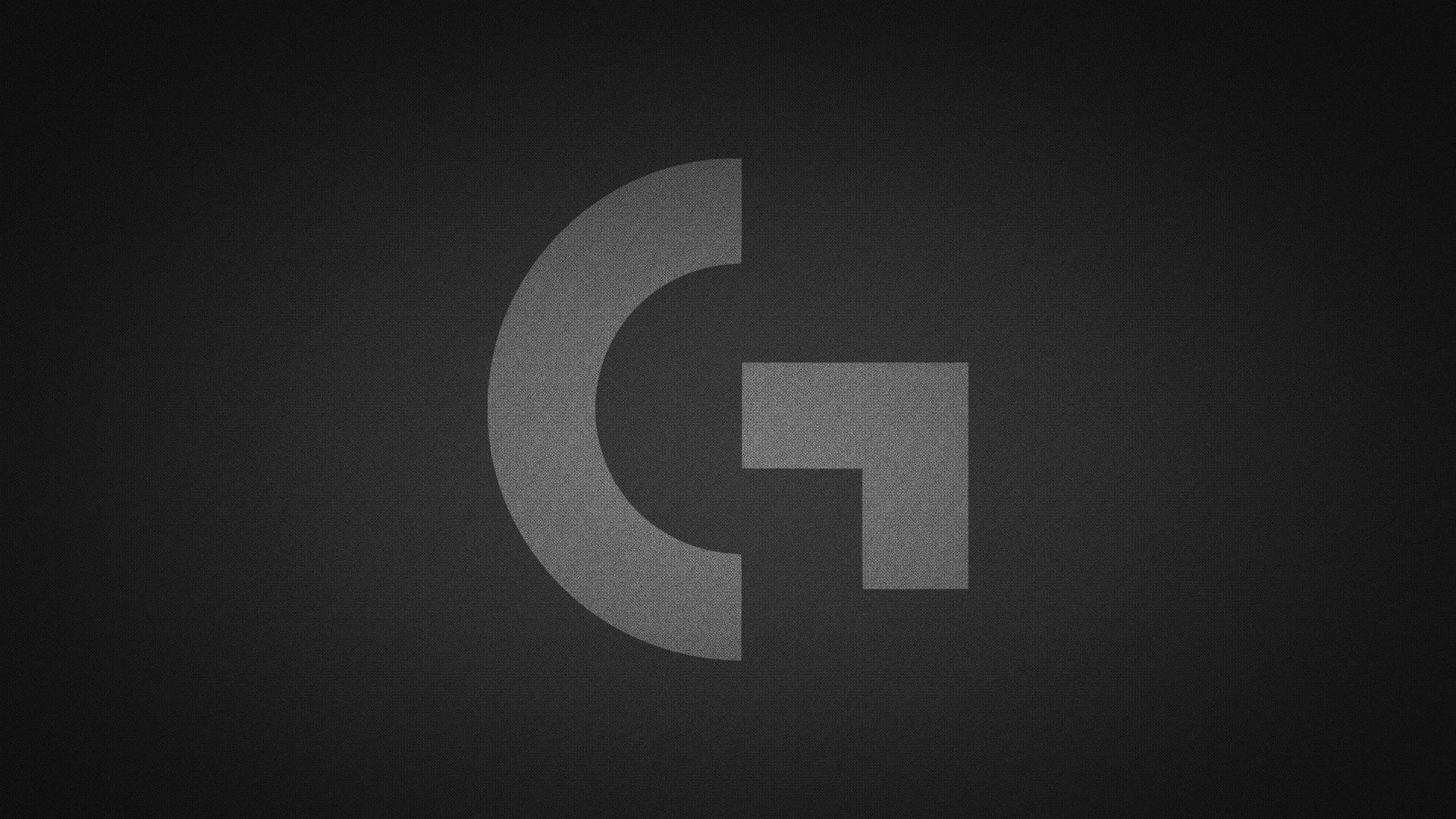 Logo Logitech G grigio scuro, 1920x1080 Full HD 1080p, PC Desktop