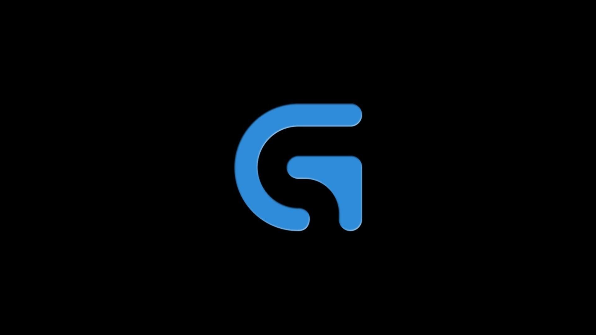 Logo Logitech G blu, 1920x1080 1080p, Desktop