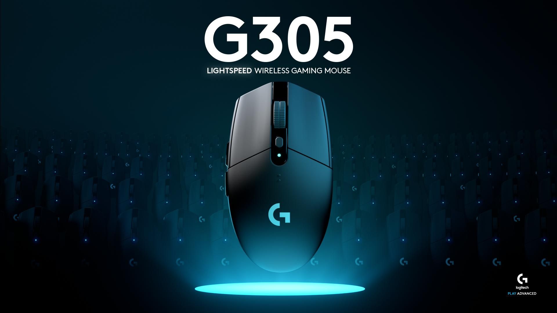 Mouse gaming Logitech G305, 1920x1080 Full HD 1080p, Desktop