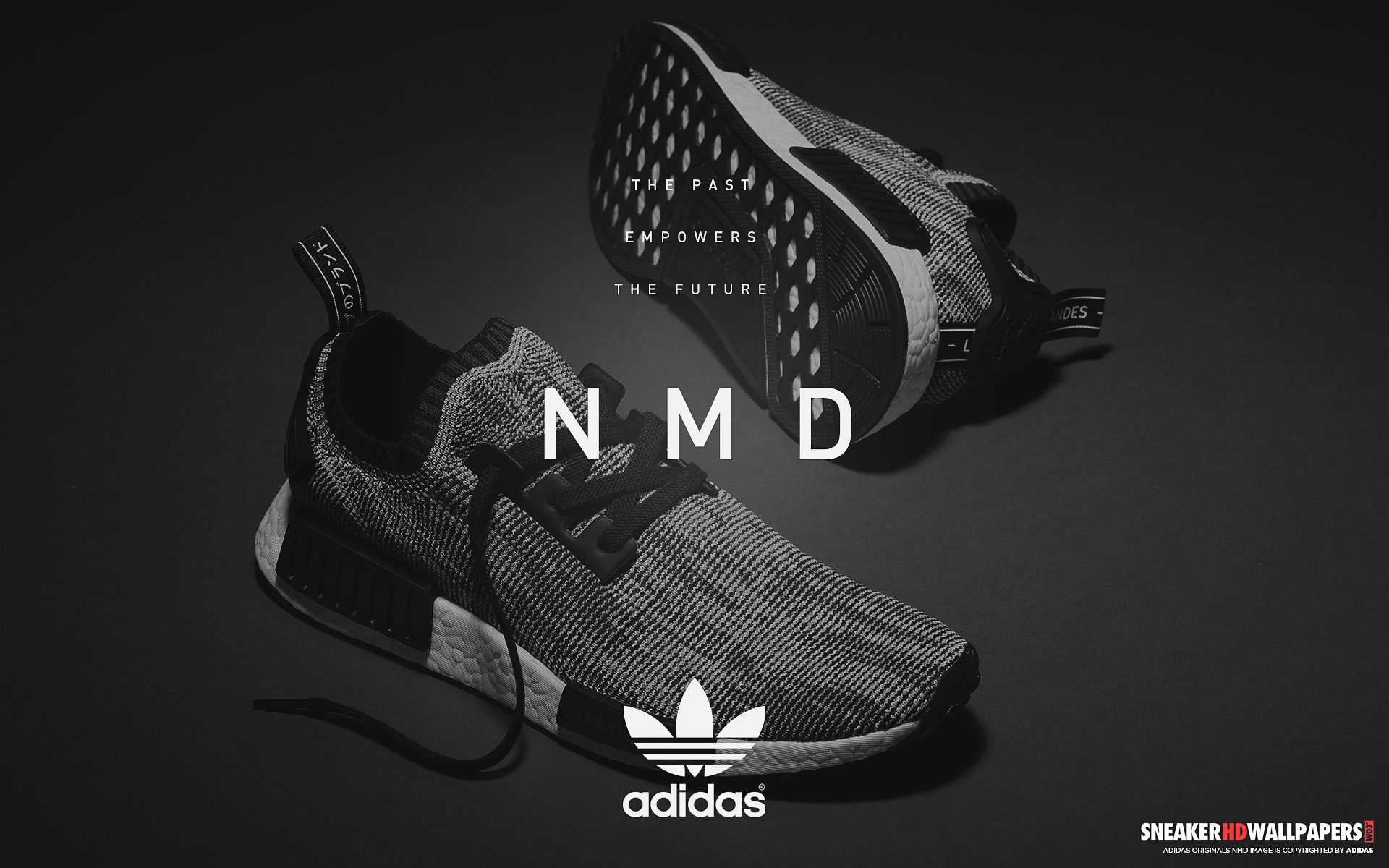 Scarpa Adidas NMD nera, 1920x1200 WUXGA, Desktop
