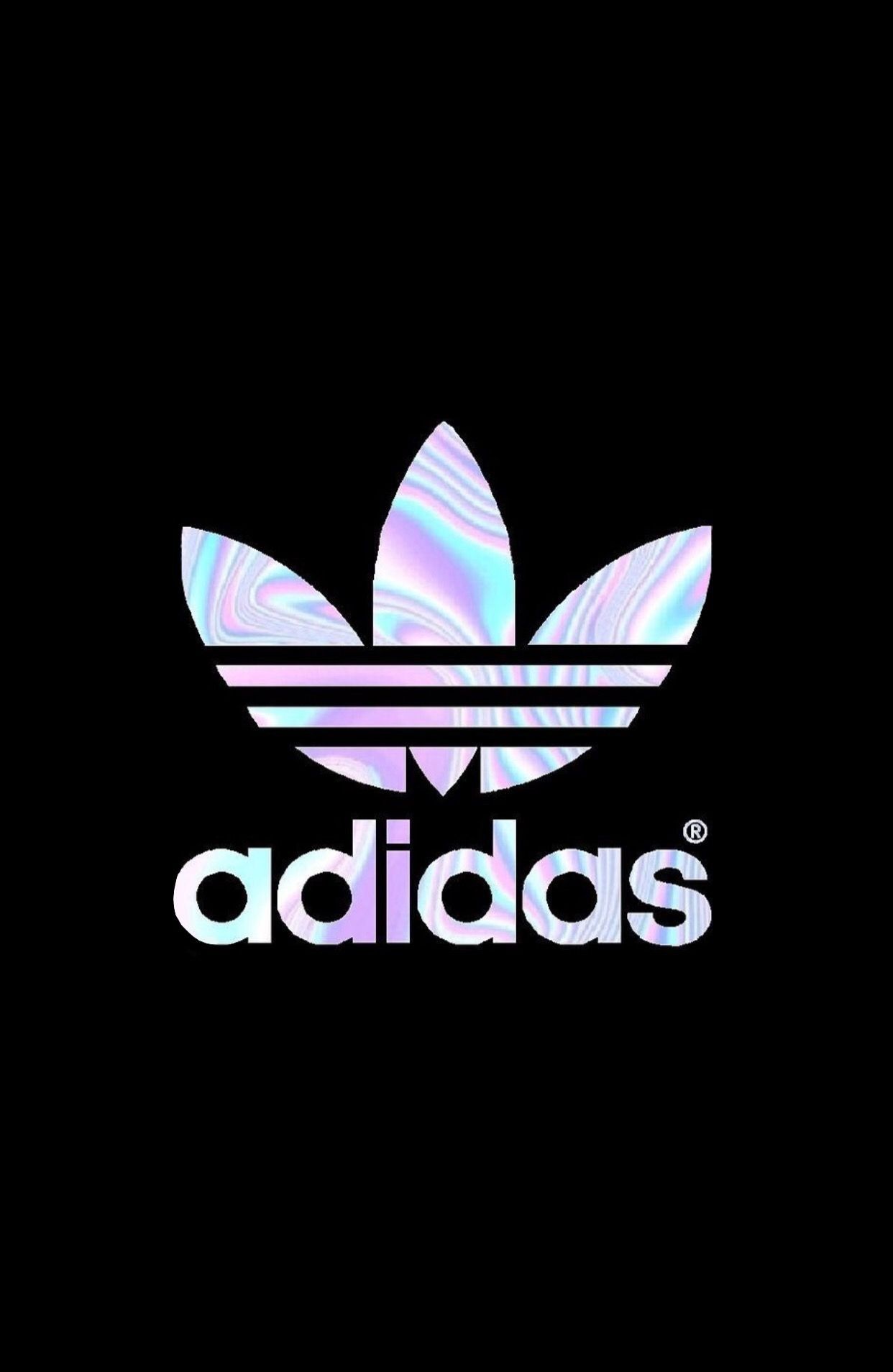 Logo Adidas olografico, 1242x1908 Verticale, Telefono