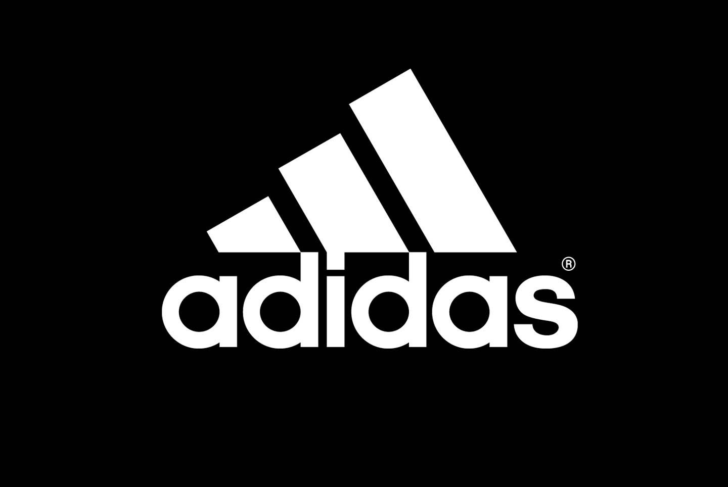 Logo Adidas bianco nero, 1440x964 HD, ROG Asus Laptop