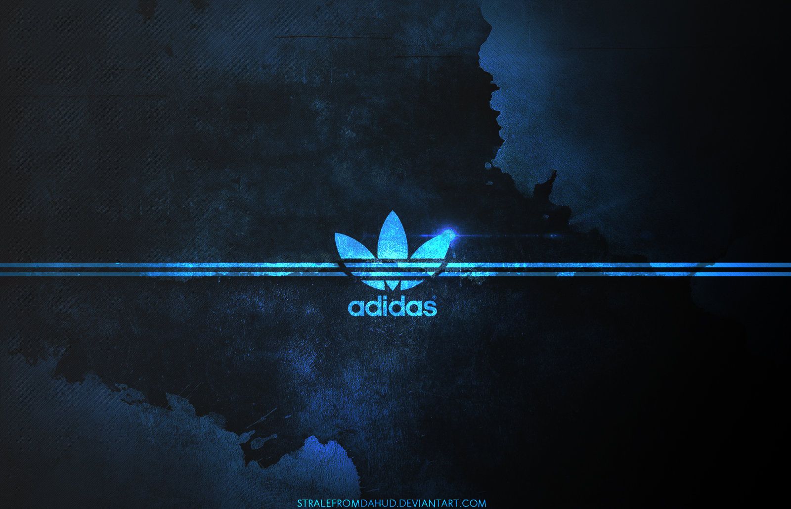Logo Adidas blu luminoso, 1600x1029 900p, HP Laptop