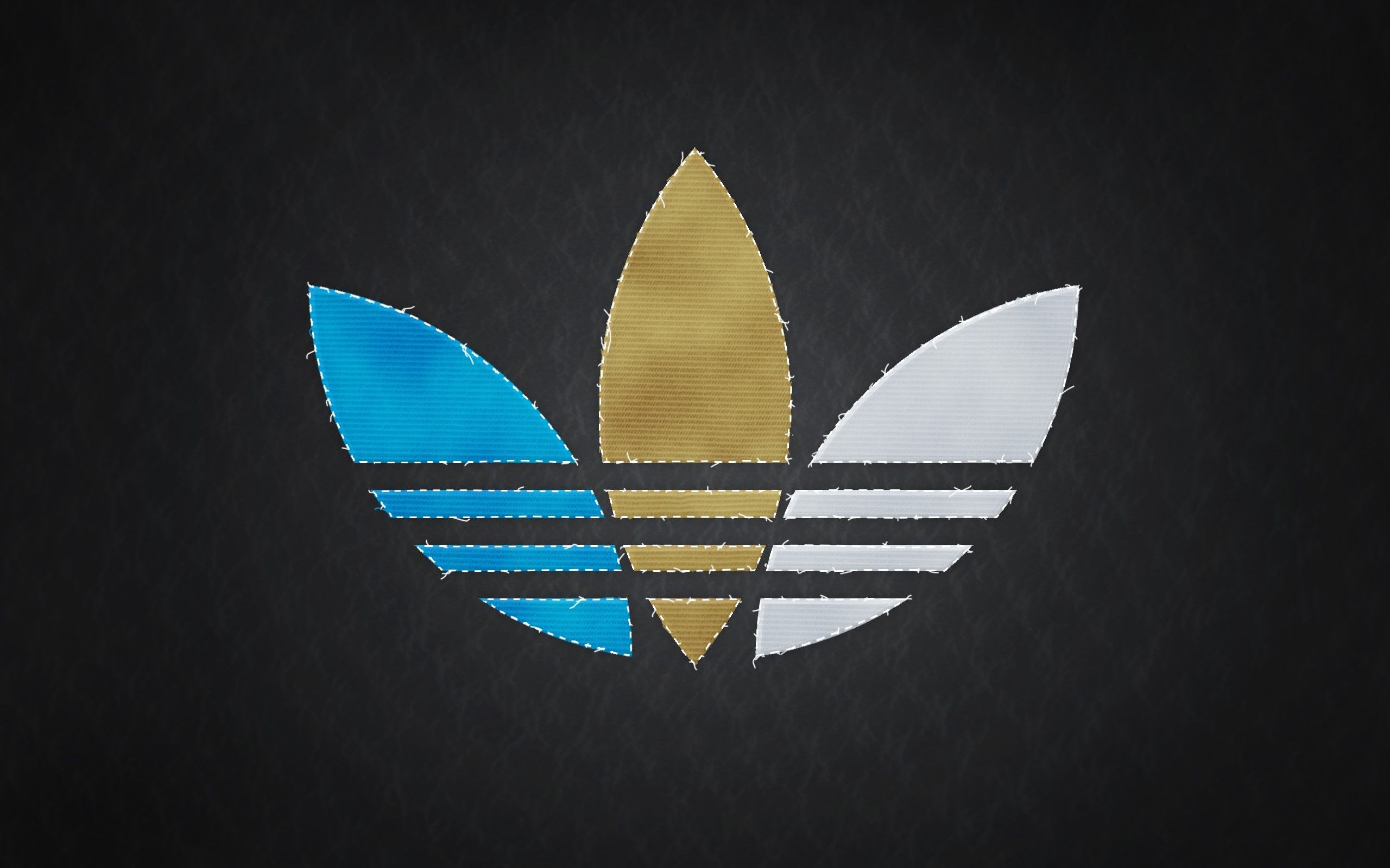 Logo Adidas trifoglio colorato, 2560x1600 WQXGA, Laptop