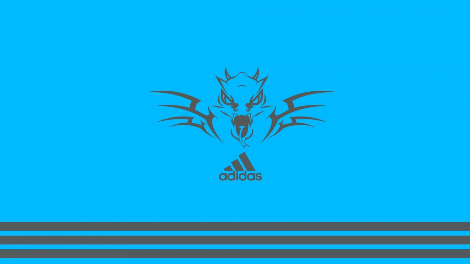 Logo Adidas su nero, 1107x1965 Full HD Verticale, iPhone