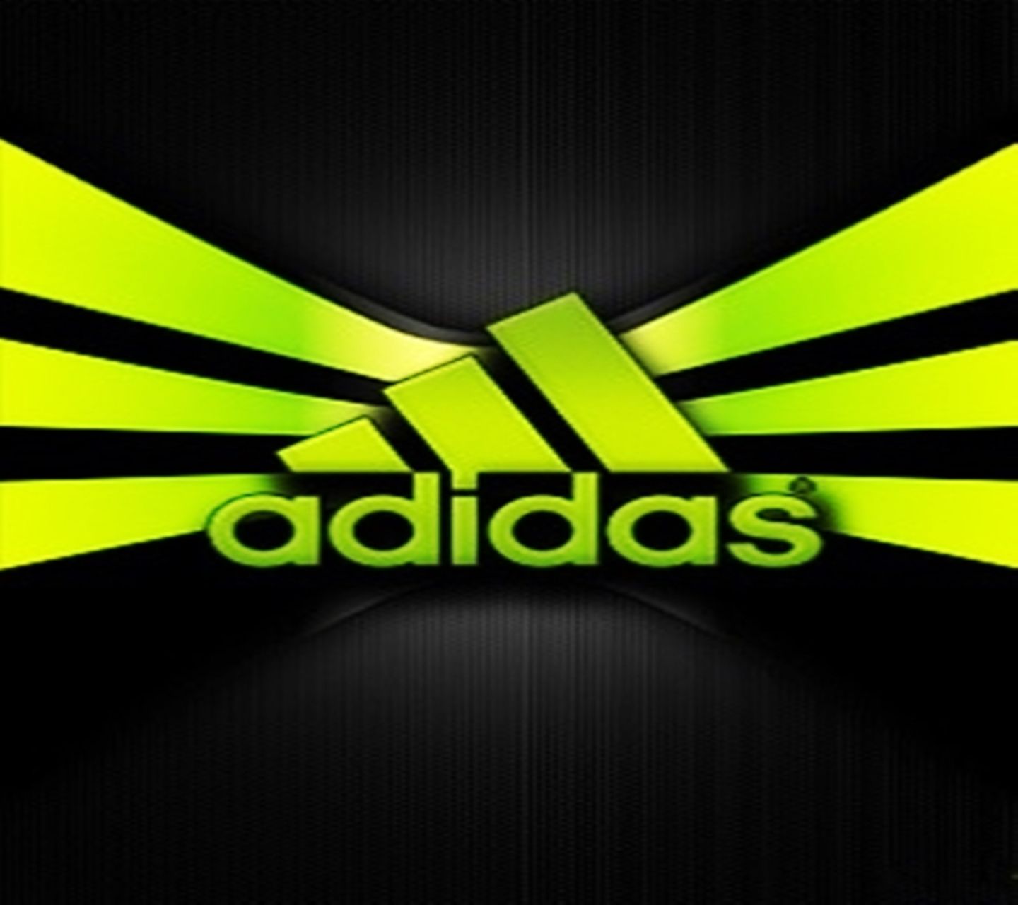 Logo Adidas verde nero, 1440x1280 HD, ROG Asus Laptop