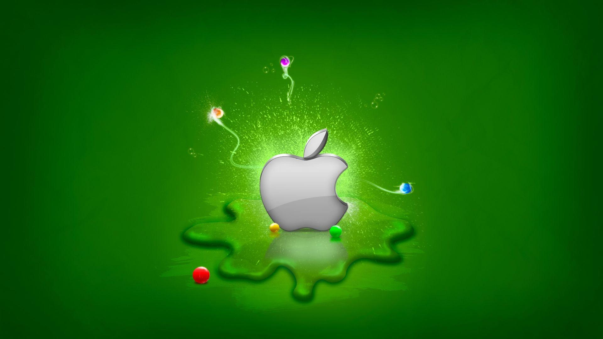 Logo Apple arcobaleno sfumato, 2880x2160 2K+, Desktop