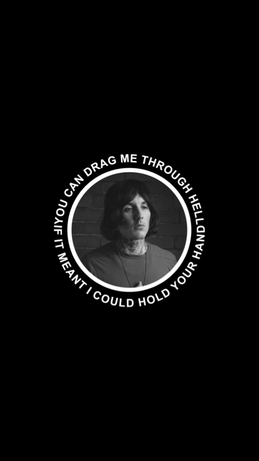 Logo Amo Bring Me Horizon, 871x1548 Full HD Verticale, Smartphone