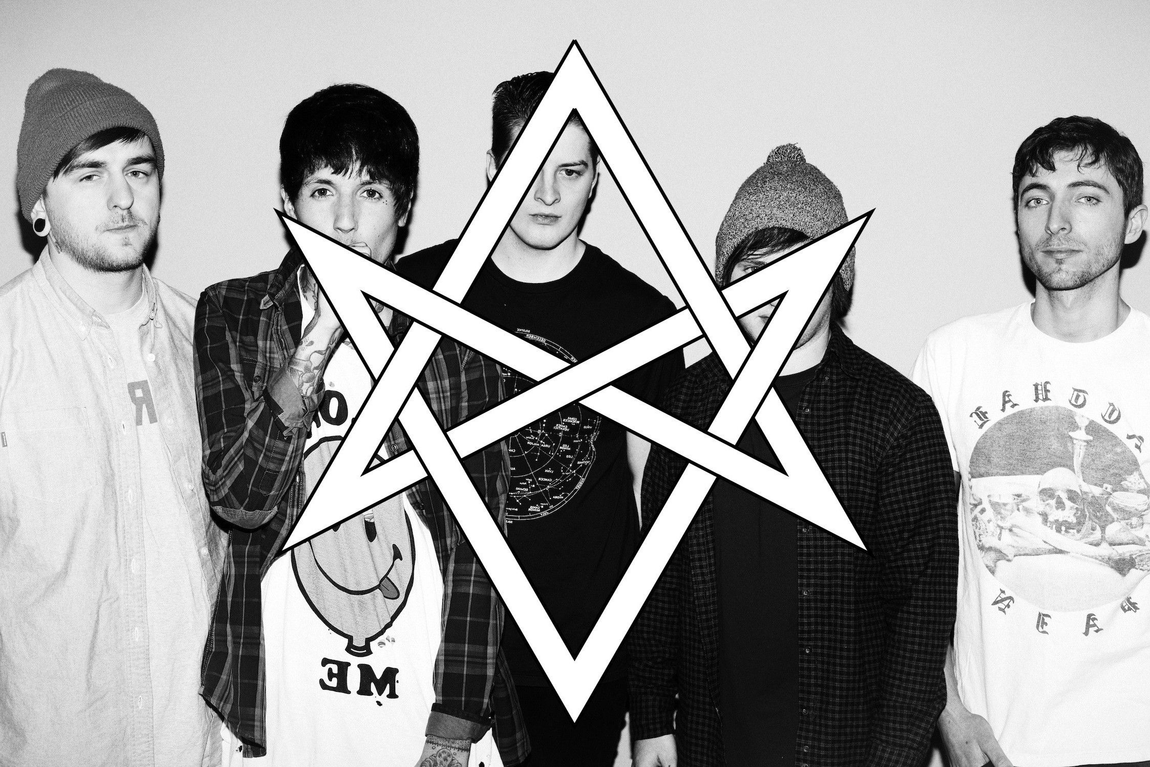 Logo Bring Me the Horizon, foto circolare, 1080x1920 Verticale, Samsung Galaxy