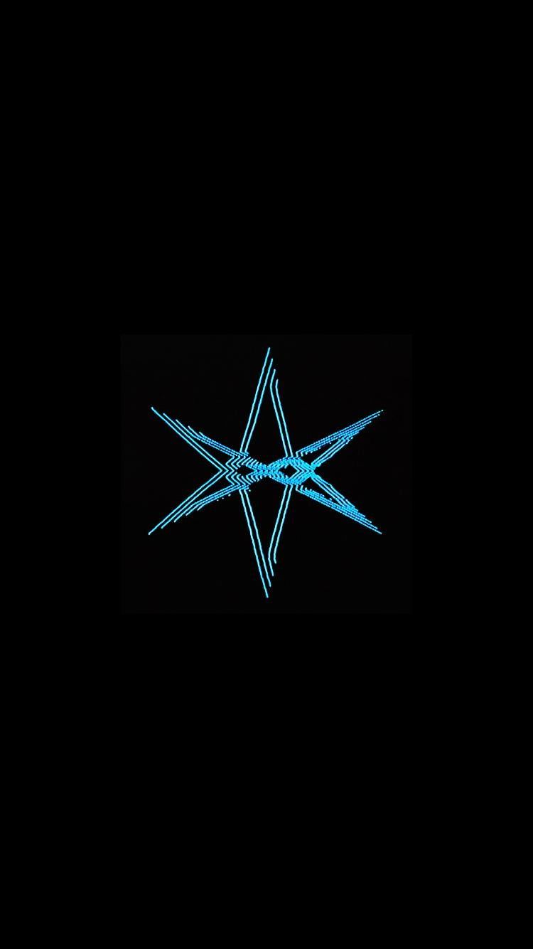 Logo Bring Me the Horizon blu, 750x1334 Full HD Verticale, iPhone