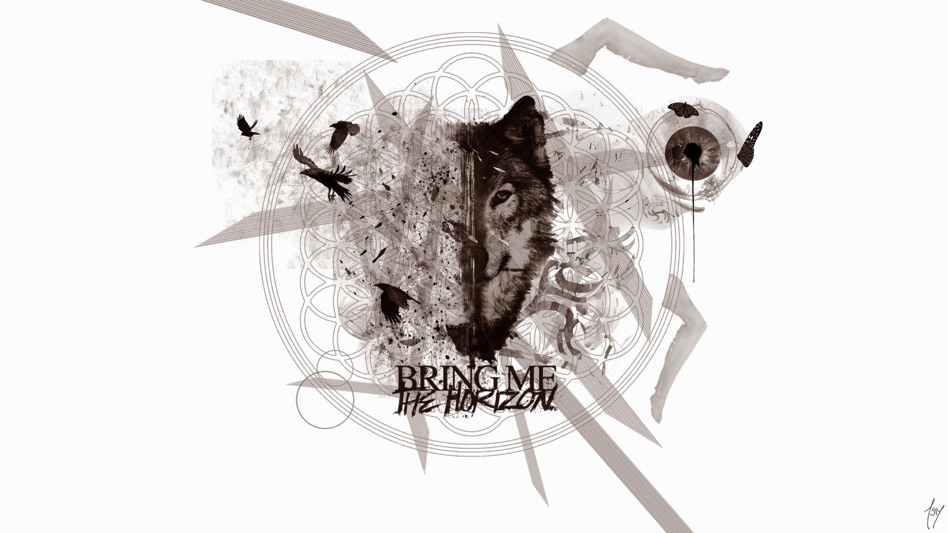Logo Bring Me the Horizon verde, 1920x1080 Full HD 1080p, PC Desktop