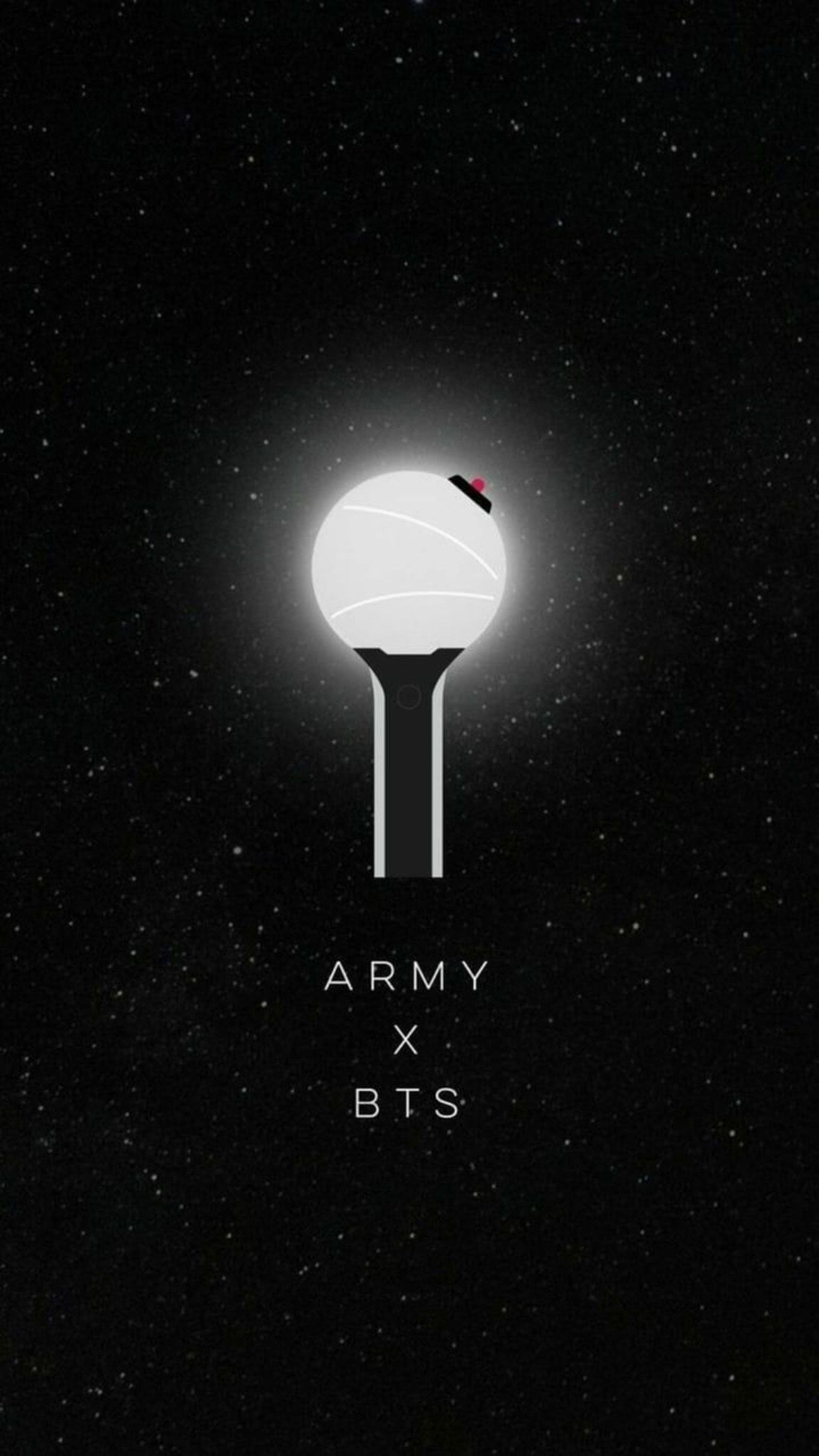 Logo BTS Army lanterna, Bangtan Sonyeondan, 1366x2428 Full HD Verticale, Smartphone