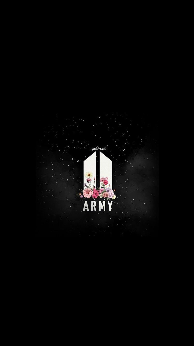 Logo BTS Wings sfondo scuro, 720x1280 Full HD Verticale, Smartphone