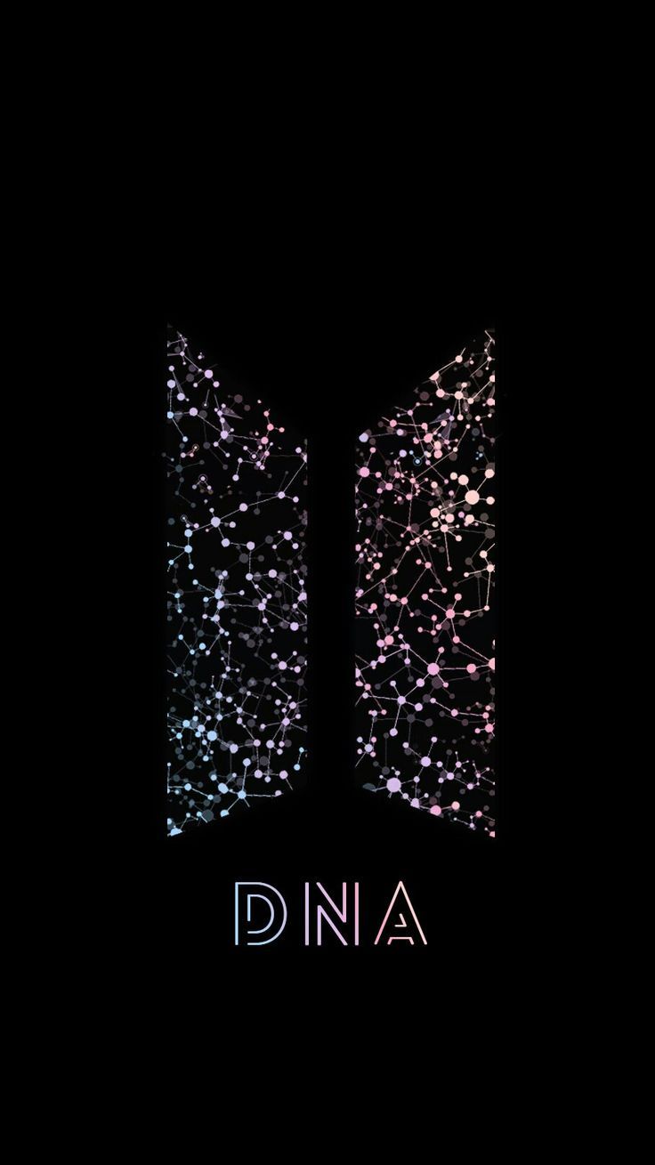Logo BTS glitter nero, 736x1309 Verticale, Mobile