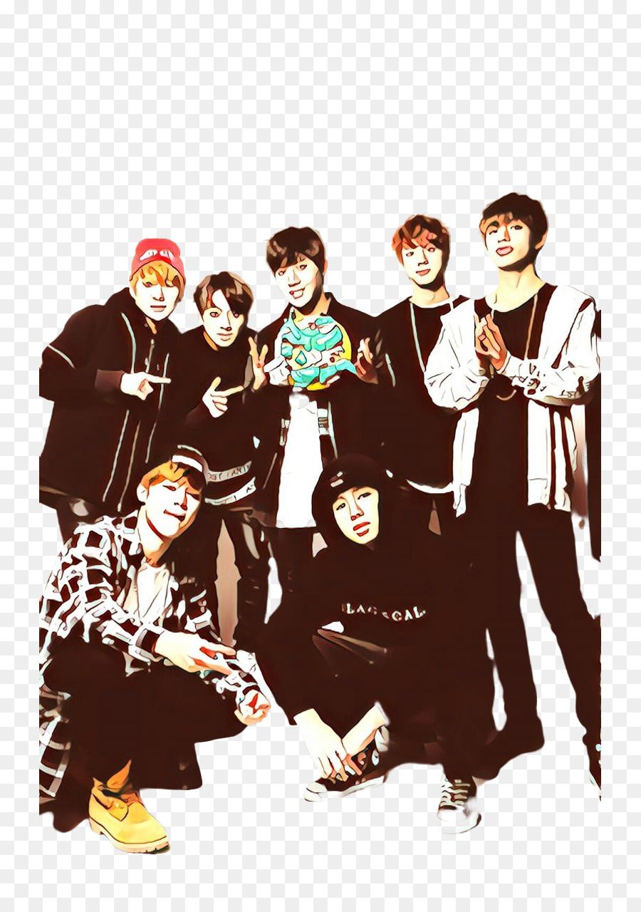 Logo BTS su cielo tramonto, 1024x1820 Verticale, Mobile