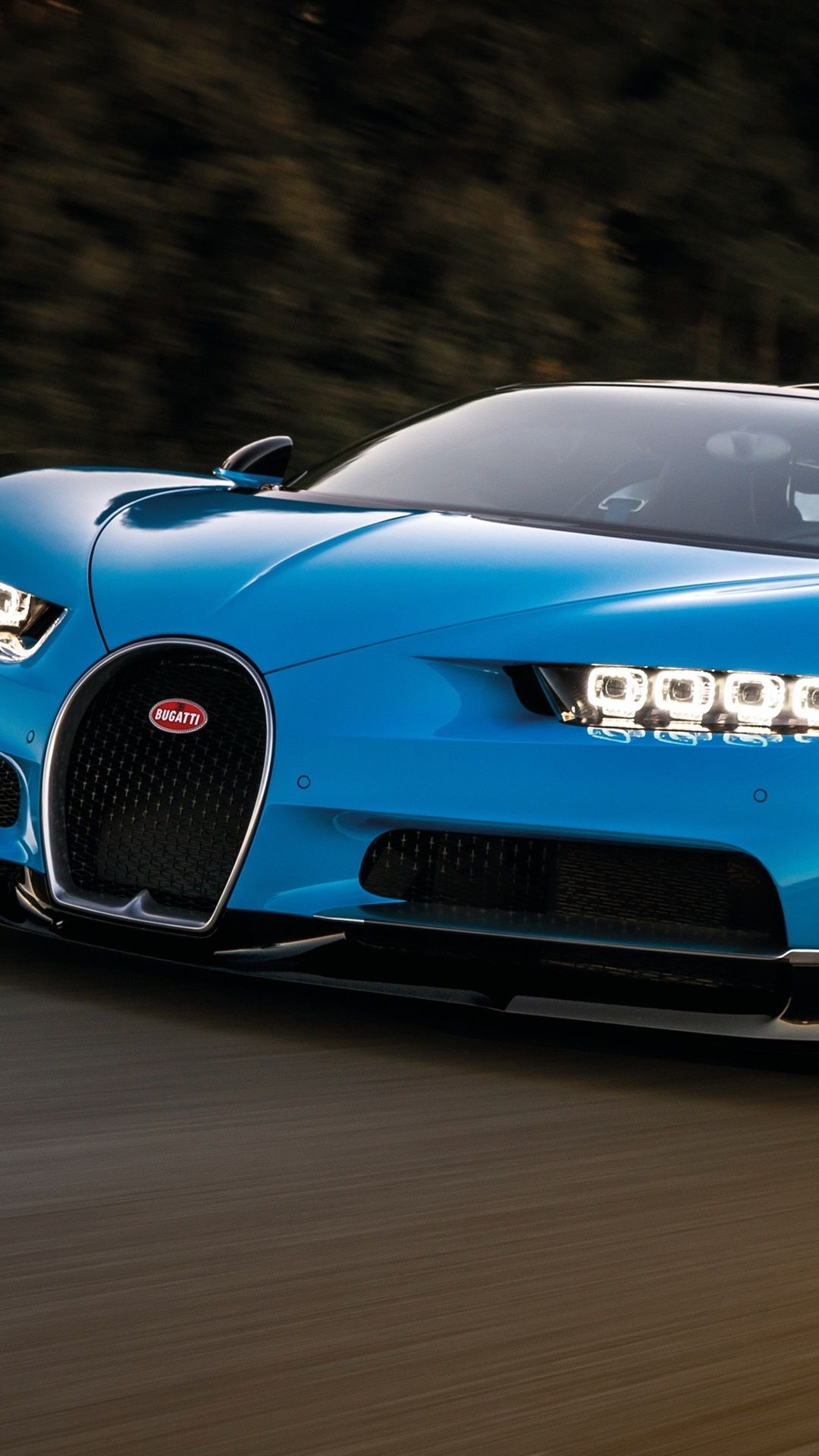 Bugatti Veyron arancione con logo, 1080x1920 Verticale, Mobile