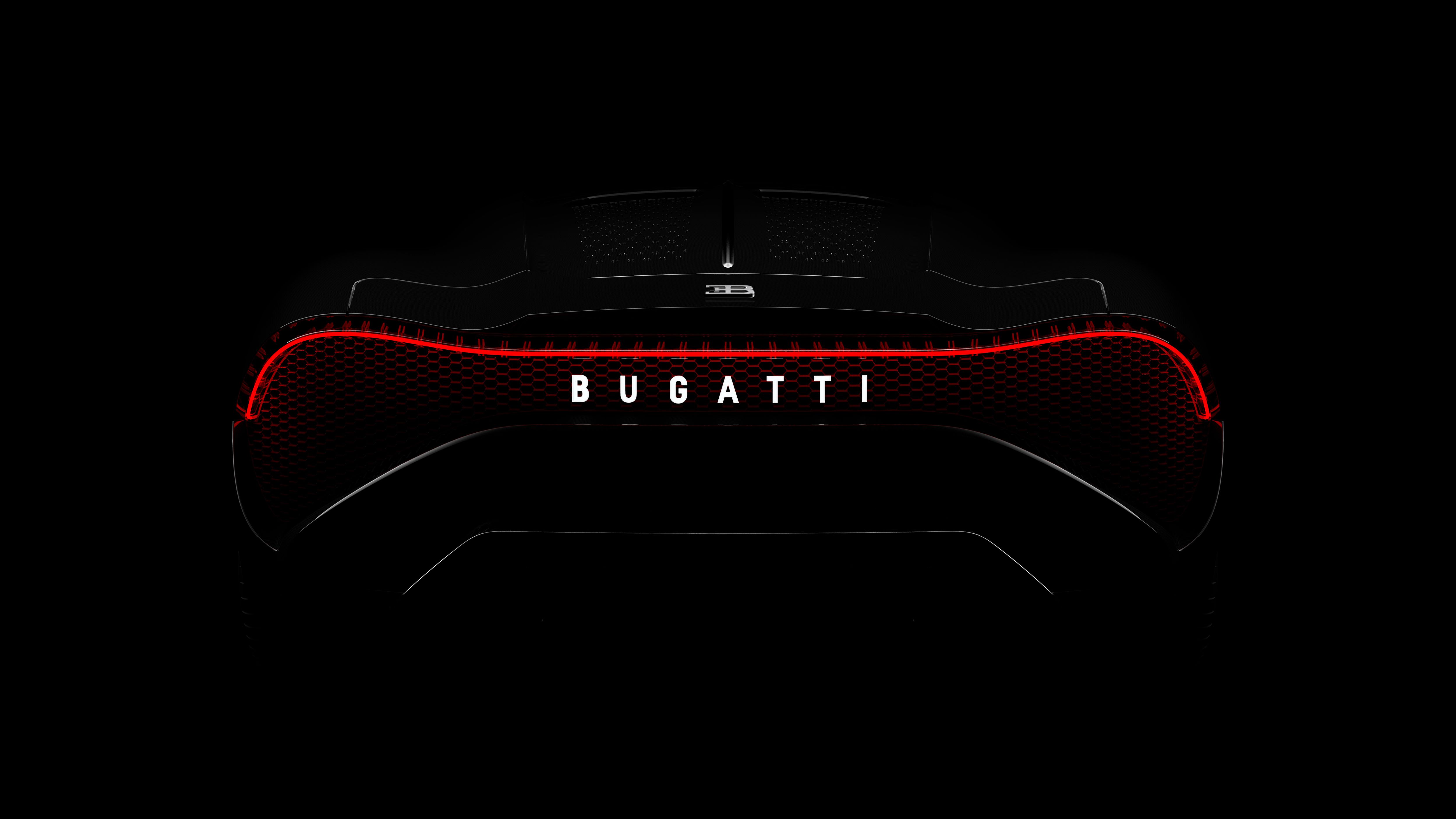 Bugatti Chiron nero arancione, 1125x2436 Verticale, Mobile