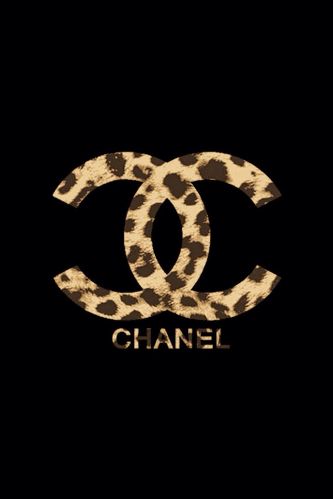 Logo Chanel stampa leopardo, 1080x1620 Verticale, Mobile