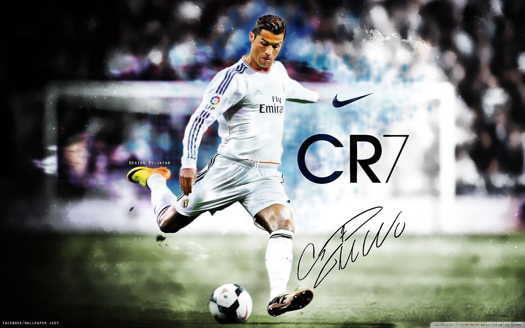 Ronaldo CR7 Real Madrid, Liga spagnola, 1680x1050 HD Ready, Desktop