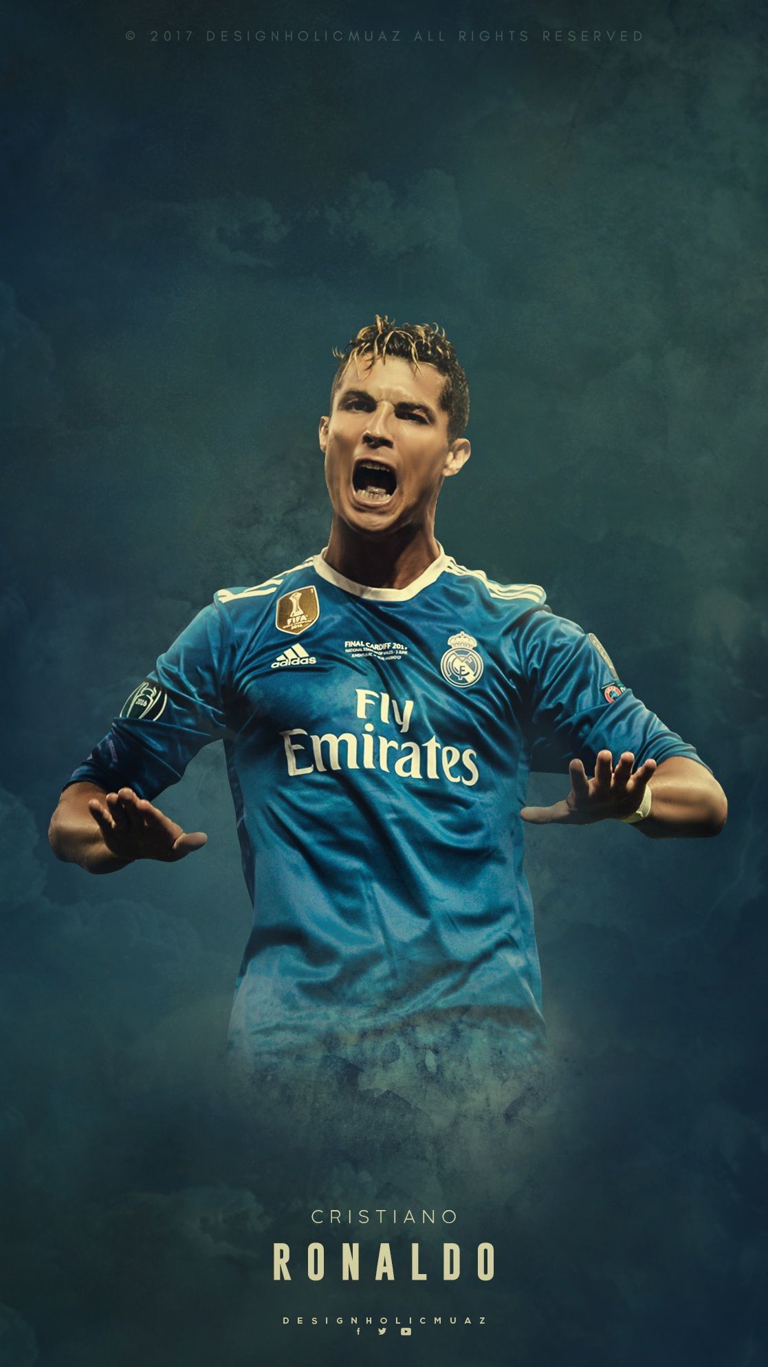 Cristiano Ronaldo Real Madrid, CR7, 1117x1986 Full HD Verticale, iPhone