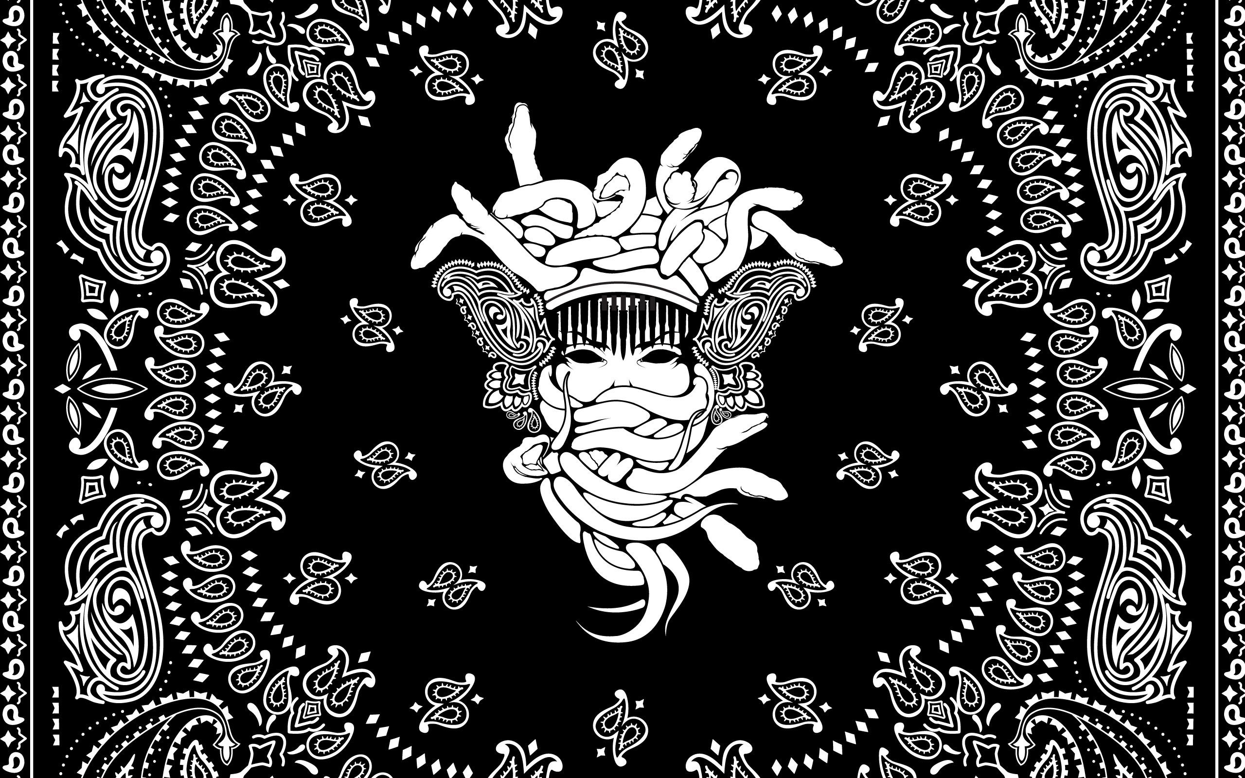 Logo Medusa Crooks and Castles, 2560x1600 2K+, Desktop